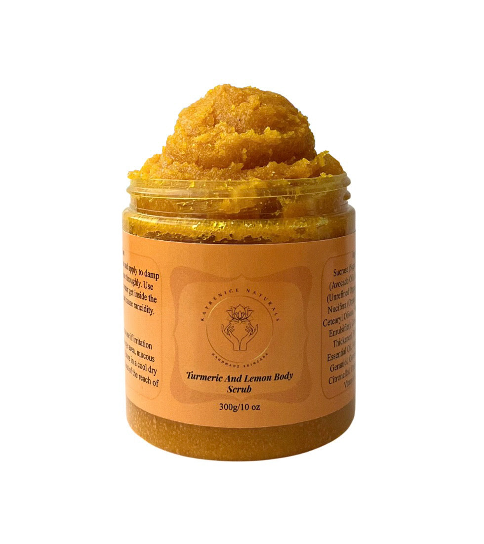 Turmeric And Lemon Body Scrub