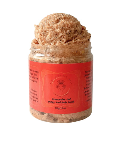 Watermelon And Poppy Seed Body Scrub