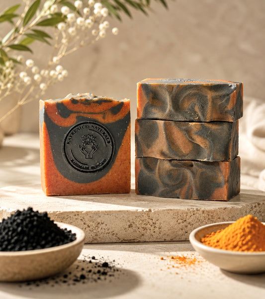 Tumeric And Charcoal Combo Soap
