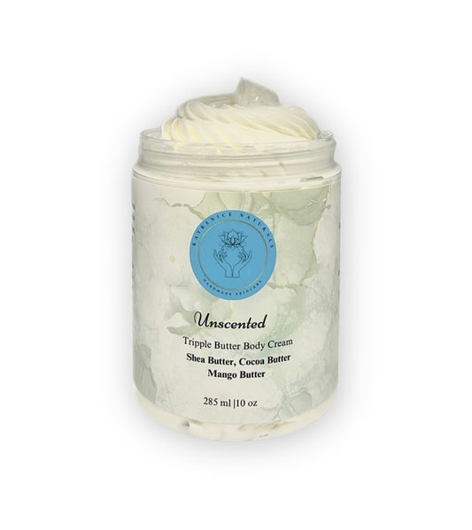 Unscented Tripple Butter Luxe Body Cream