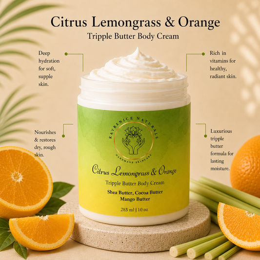Sweet Citrus Bliss Tripple Butter Luxe Body Cream