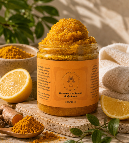 Turmeric And Lemon Body Scrub