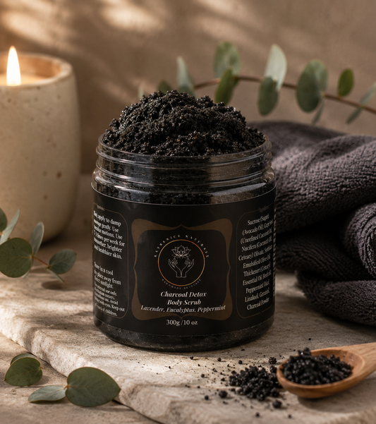 Charcoal Detoxifying Body Scrub