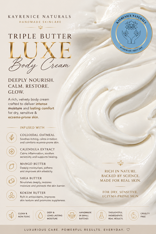 Cookies & Cream Tripple Butter Luxe Body Cream